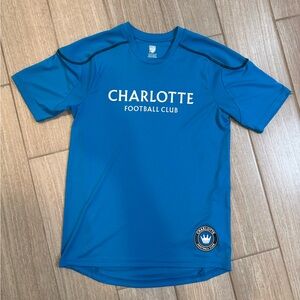 NWOT Charlotte FC dry fit shirt